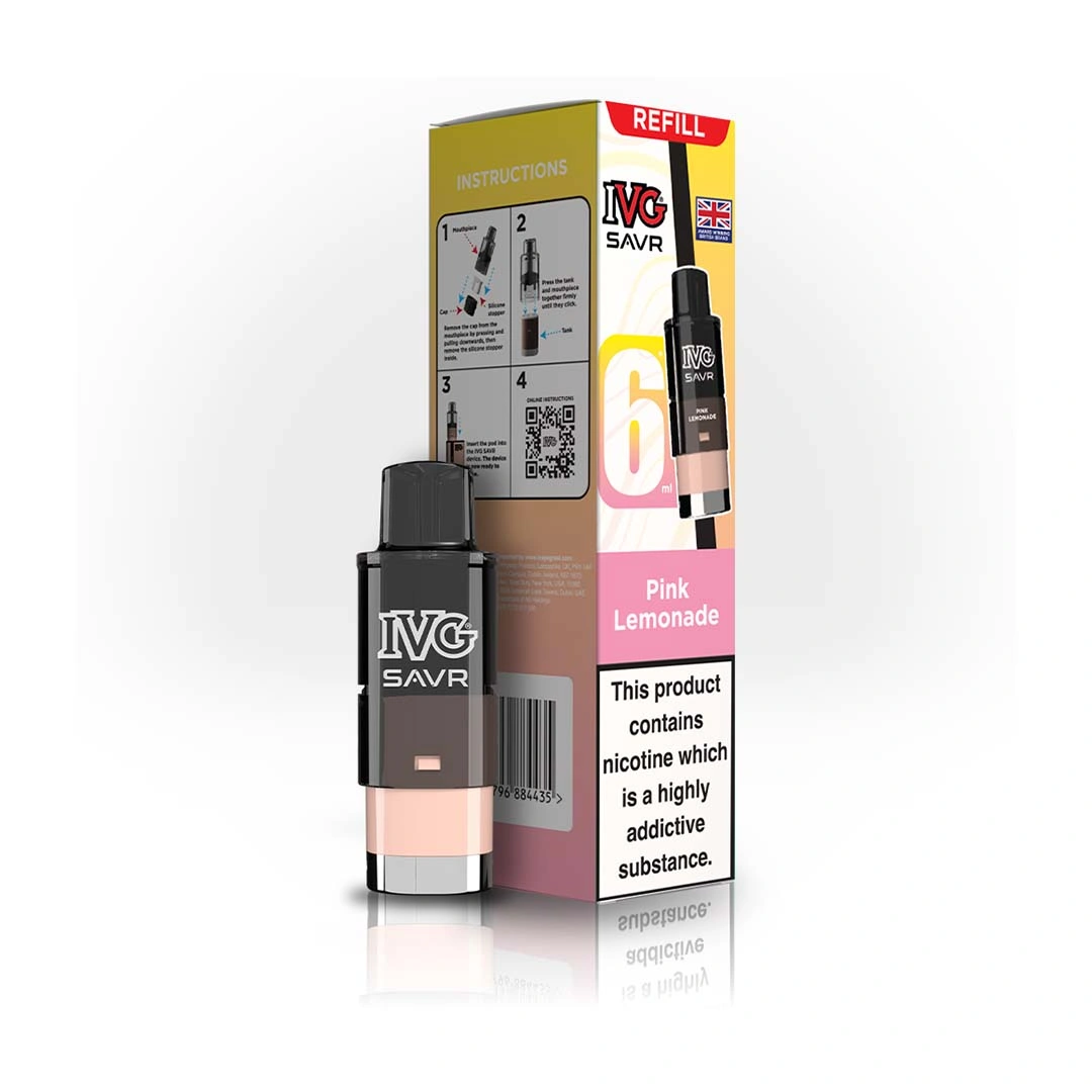 Pink Lemonade IVG Savr Refill Pods