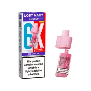 Red Apple Ice Lost Mary BM6000 Refill Pods