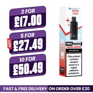 Hayati Pro Max Plus Red Apple Ice Refill Pods