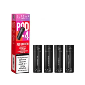 Red Edition Elfbar 4 in 1 Refill Pods