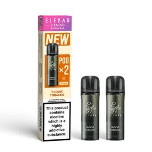 Snoow Tobacco Elf Bar Elfa Pro Prefilled Pods