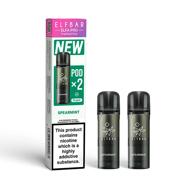 Spearmint Elf Bar Elfa Pro Prefilled Pods