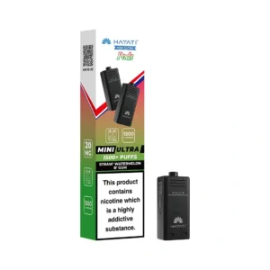 Hayati Mini Ultra 1500 Straw' Watermelon B' Gum Refill Pods