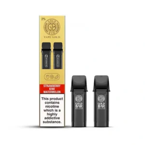 Strawberry Kiwi Watermelon Gold Bar Reload Prefilled Pods