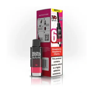 Strawberry Raspberry Cherry IVG Savr Refill Pods