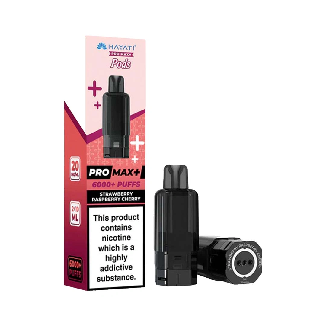 Hayati Pro Max Plus Strawberry Raspberry Cherry Refill Pods