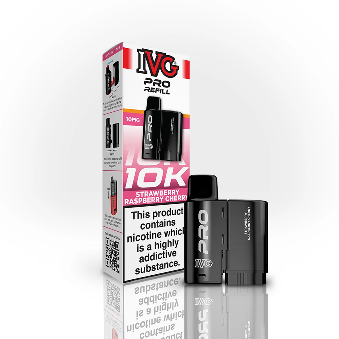 IVG Pro 12 Strawberry Raspberry Cherry Refill Pods