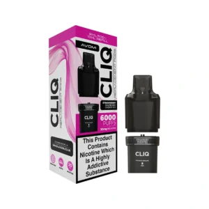 Strawberry Raspberry Cherry Ice Avomi Cliq 6000 Prefilled pods