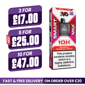 IVG Smart Max Strawberry Raspberry Cherry Refill Pods