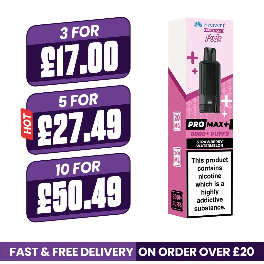 Hayati Pro Max Plus Strawberry Watermelon Refill Pods