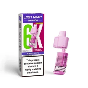 Summer Grape Lost Mary BM6000 Refill Pods