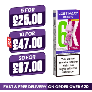 Summer Grape Lost Mary BM6000 Refill Pods