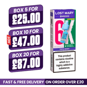Triple Berry Lost Mary BM6000 Refill Pods