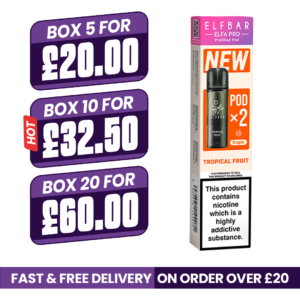 Tropical Fruit Elf Bar Elfa Pro Prefilled Pods