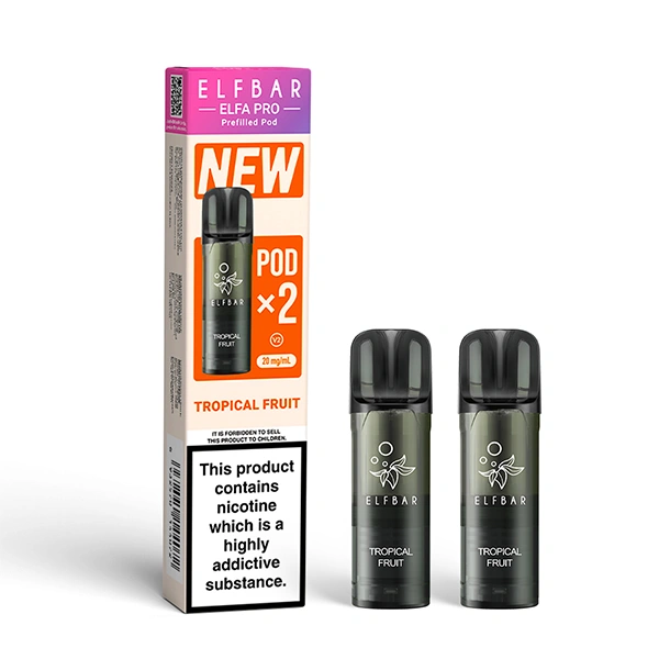 Tropical Fruit Elf Bar Elfa Pro Prefilled Pods