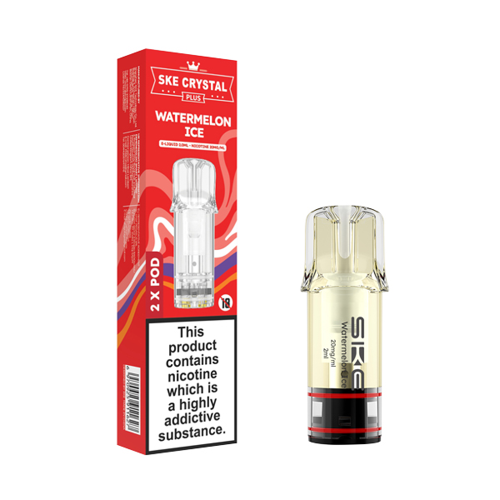 SKE Crystal Plus Watermelon Ice Prefilled Pods