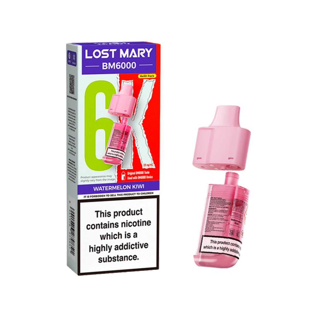 Watermelon Kiwi Lost Mary BM6000 Refill Pods