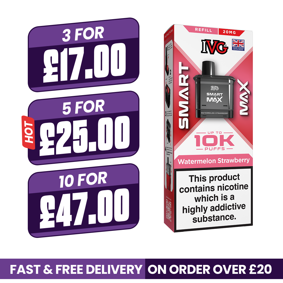 IVG Smart Max Watermelon Strawberry Refill Pods