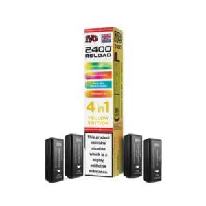 IVG 2400 4 In 1 Yellow Edition Reload Pods