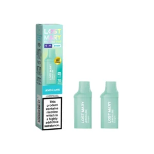 Lemon Lime Lost Mary BM600 Prefilled Pods