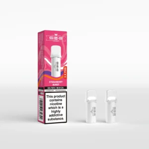 Strawberry Burst SKE Crystal Bar 600 Pro Prefilled Pods