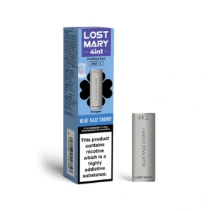 Blue Razz Cherry Lost Mary 4 in 1 Prefilled Pods