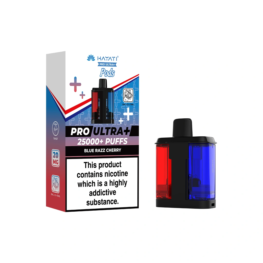 Hayati Pro Ultra Plus Blue Razz Cherry Refill Pods
