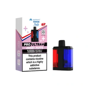 Hayati Pro Ultra Plus Blueberry Cotton K / Raspberry Cotton K Refill Pods