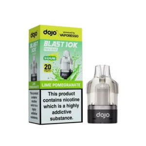 Dojo Blast 10k Lime Pomegranate Refill Pods