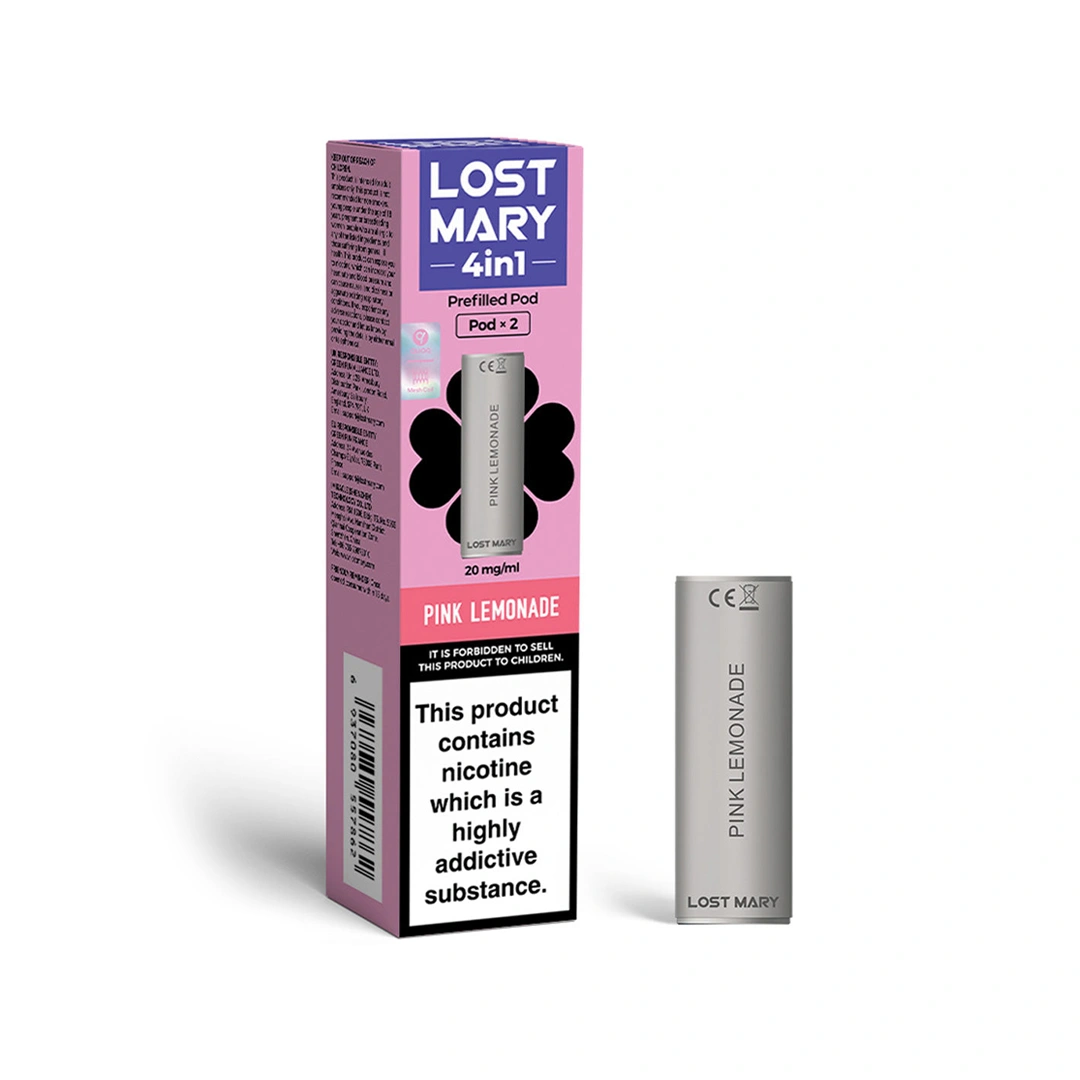 Pink Lemonade Lost Mary 4 in 1 Prefilled Pods