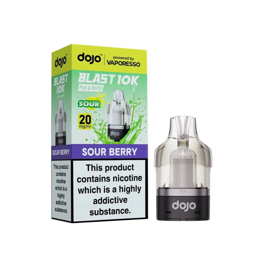 Dojo Blast 10k Sour Berry Refill Pods