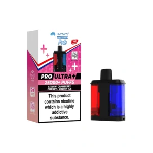 Hayati Pro Ultra Plus Straw' Cranberry Cherry / Cherry Ice Refill Pods