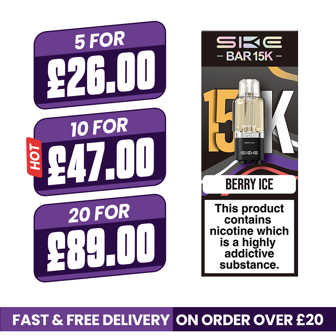 Berry Ice SKE Bar 15K Refill Pods