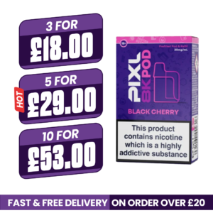 Pixl 8000 Black Cherry Refill Pods