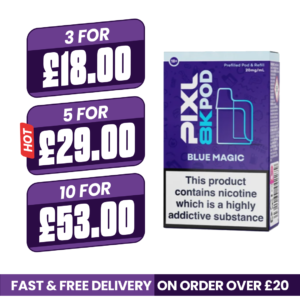 Pixl 8000 Blue Magic Refill Pods