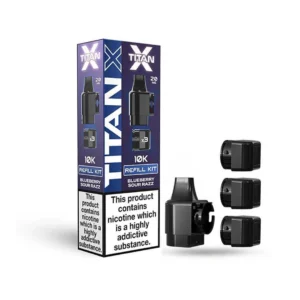 Titan X Blueberry Sour Razz Refill Pods
