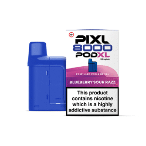 Pixl 8000 Blueberry Sour Razz Refill Pods