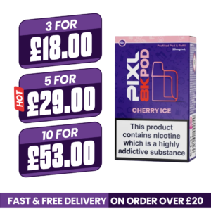 Pixl 8000 Cherry Ice Refill Pods