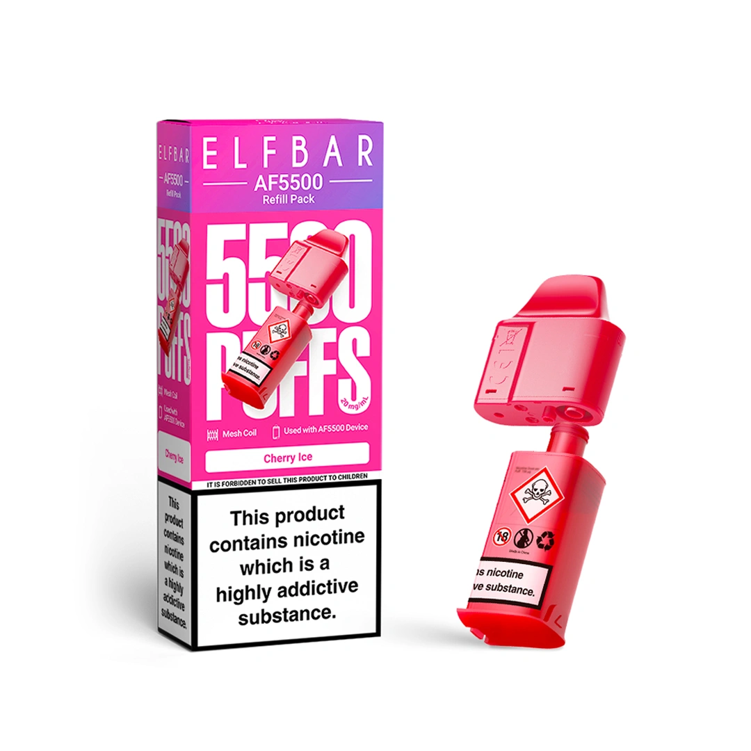Elf Bar AF5500 Cherry Ice Refill Pods