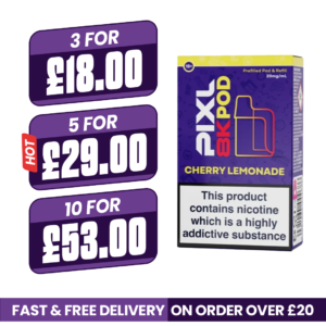 Pixl 8000 Cherry Lemonade Refill Pods