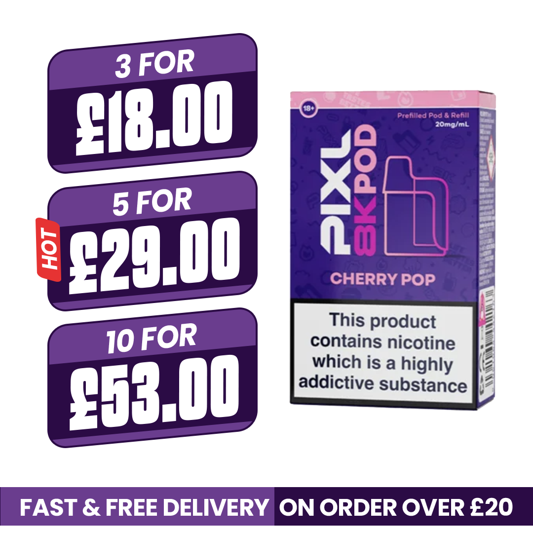Pixl 8000 Cherry Pop Refill Pods