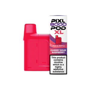 Pixl 8000 Cherry Sour Raspberry Refill Pods