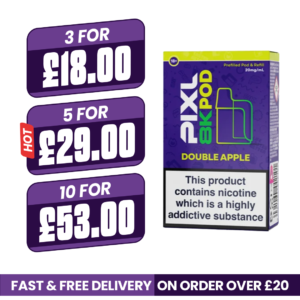 Pixl 8000 Double Apple Refill Pods