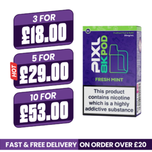 Pixl 8000 Fresh Mint Refill Pods