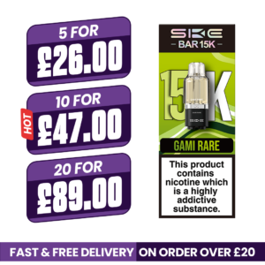 Gami Rare SKE Bar 15K Refill Pods
