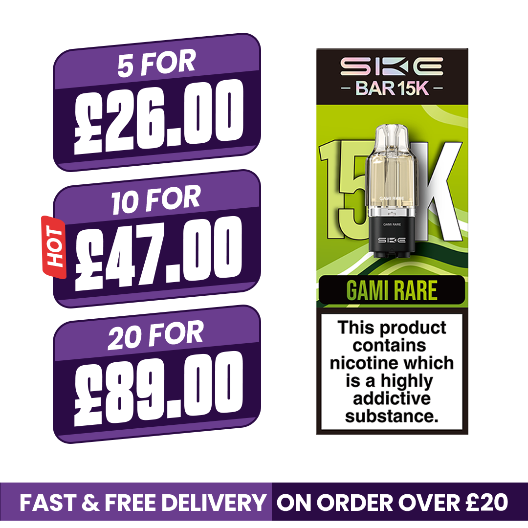 Gami Rare SKE Bar 15K Refill Pods