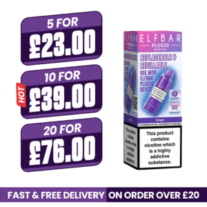 Elf bar Plus 50 Grape Refill Pods