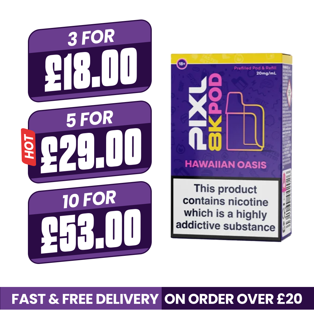 Pixl 8000 Hawaiian Oasis Refill Pods