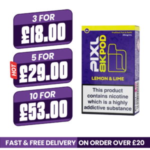 Pixl 8000 Lemon & Lime Refill Pods