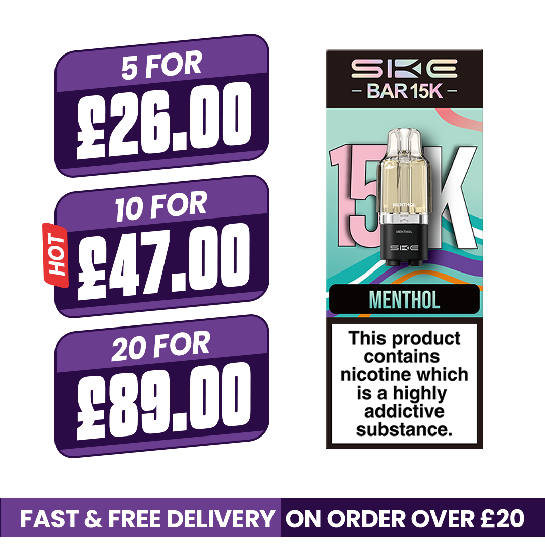 Menthol SKE Bar 15K Refill Pods